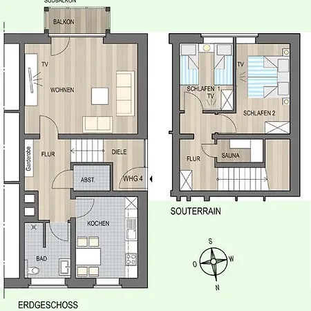 Alte Feuerwache 4 Apartment *